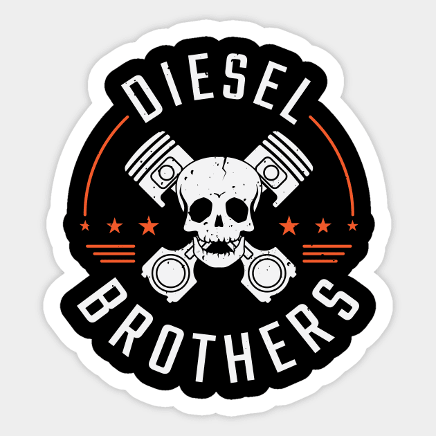 Diesel Brothers Sticker by c1337s